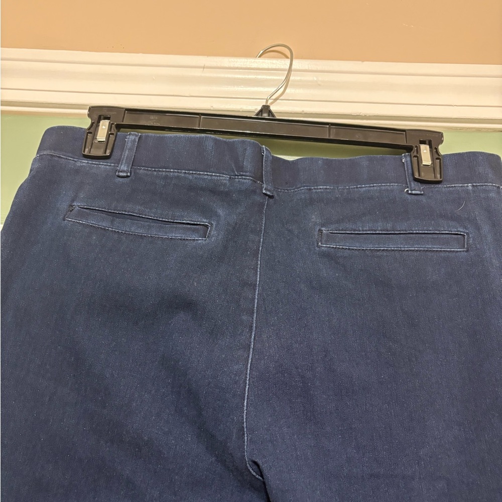 Betabrand Womens X-Large Yoga Pant Denim Bootcut Pull On Jean 36 x 31 - Picture 4 of 6